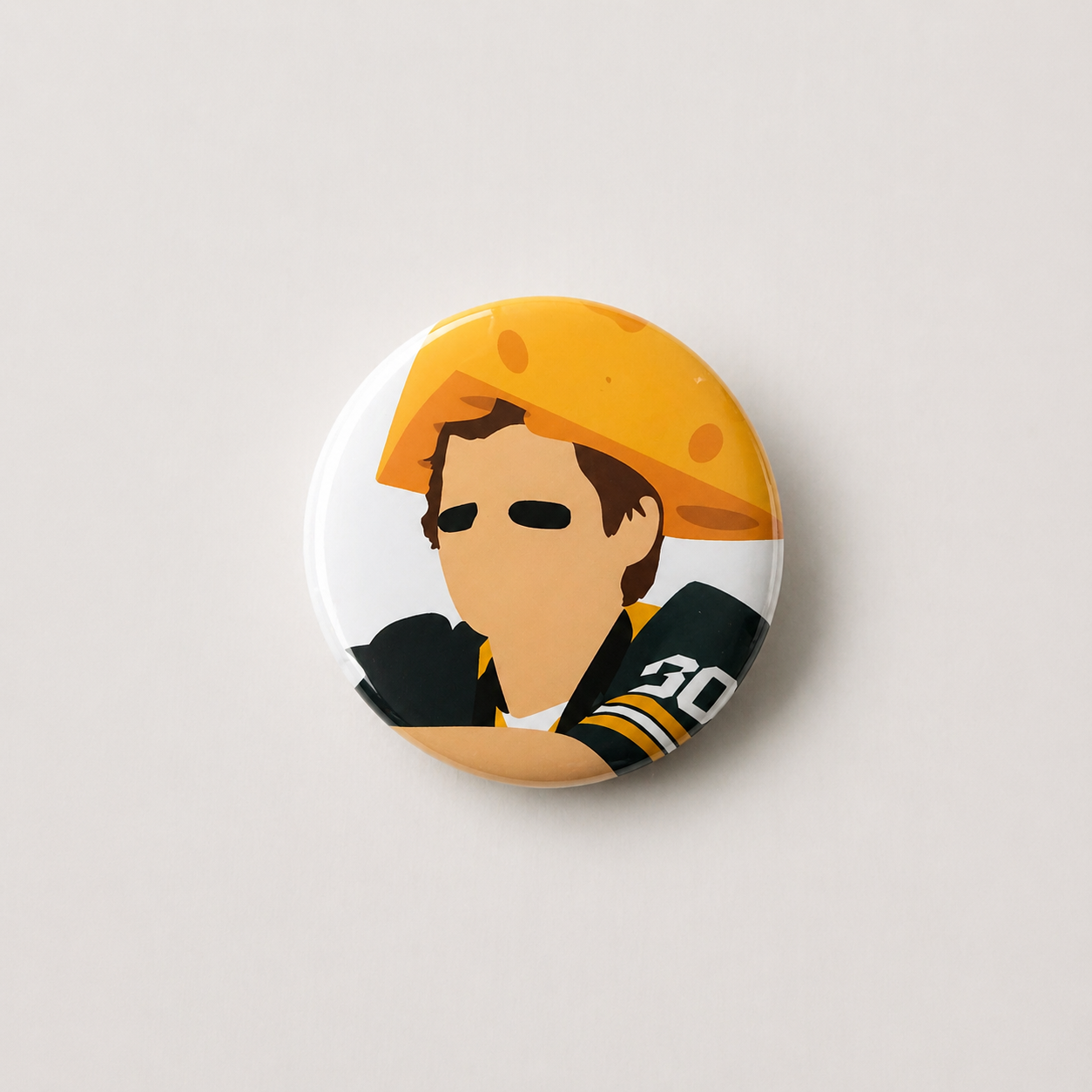 Cheese Head Pin
